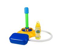LeftField Toys | Hubble Bubble Rocket - Launchable Bubble Machine for Kids - Outdoor Garden Toy