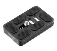 LEFTFOTO 60mm Universal Camera Quick Release Plate Metal Small QR Tripod Camera Body Mount Plate Fits Arca Swiss Standard Clamp for for DSLR Camera Tripod Ballhead