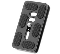 Leftfoto 70mm Camera Quick Release Plate Fits Arca Swiss Standard Clamp Universal Metal Small QR Tripod Camera Body Mount Plate for DSLR Camera Tripod Ballhead
