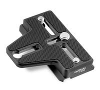 Leftfoto Extended Camera Quick Release Plate Base for DJI RS2/RSC2/RS3/RS3-PRO/RS3 RS 4/ RS 4 Pro Cimbal,Arca-Type Standard,with 1/4" 3/8" Screws (Iengthening Version)