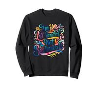 Lefthanded Lefty Not Backwards Southpaw Colorful Fun Art Sweatshirt