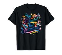 Lefthanded Lefty Not Backwards Southpaw Colorful Fun Art T-Shirt