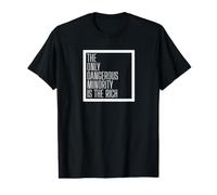 Leftist Anti Capitalism Corporate Greed Value Graphic T-Shirt