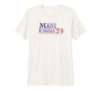 Leftist Karl Marx Engels Premium T-Shirt