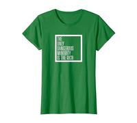 Leftist Pro Immigration Pro Refugee T-Shirt, Women, Kelly Green, Medium