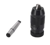 Leftwei 1-16mm Keyless Self Tighten Drill Chuck, MT2 JT6 Shank Drill Chuck, Hand with Adjustable Jaws, Ideal for Drilling Machines Milling Machines Lathes Boring Power Hand