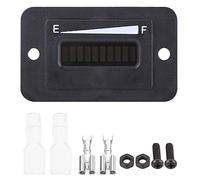 Leftwei 12V/24V/36V/48V LED Battery Indicator Meter for Cart, Precise Power Level Monitoring, Essential for Battery Management (BI003-36V)