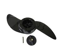 Leftwei 2 Blades Boat Propeller, High Speed Electric Outboard Motor Propeller, Stable Performance with Efficient Thrust, Ideal for 32lb, 46lb, 40lb Trolling Motor Replacement