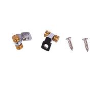 Leftwei 2PCS Electric Guitar Roller String Tree Premium Brass Zinc Alloy Guide Retainer Prevents Wear for Musicians