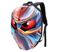 Leftwei 3D Hard LED Backpack, Programmable Screen Backpack, Text Animation Image with Large Capacity, Ideal for Travel, Party & Biking, Laptop Helmet Bag Compatibility