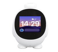 Leftwei AI Smart Robot for Kids, Language Translation Weather Forecast Educational Smart Alarm Clock Desk Robot with 2.8 Inch Screen Long Lasting Power Supply for Learning