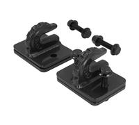 Leftwei Alloy Steel Tractor Bucket Grab Hooks Durable 3/8in Set for Securing Loads on RVs UTVs with 15000LBS Pull Force (Black)