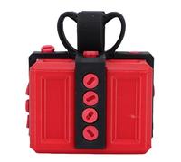 Leftwei Annoying Gift Box with Screws, Educational DIY Printing Toy Personalized Decor Item Take Apart Present Box to Get Gift Christmas 3D Printing Decorative Ornaments for Kids (Red)