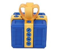 Leftwei Annoying Gift Box with Screws, Educational DIY Printing Toy Personalized Decor Item Take Apart Present Box to Get Gift Christmas 3D Printing Decorative Ornaments for Kids (Blue)