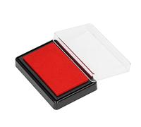 Leftwei Baby Footprint Ink Pad Safe Non- Reusable for Creating Lasting Memories with Babies and Pets 9.3x6.5cm (Red Ink)