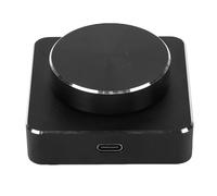 Leftwei Bluetooth 5.1 & USB Volume Control Knob, Programmable Multimedia Controller with One Key Mute, Customizable RGB Sound Adjuster, Ideal for Control
