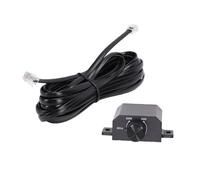 Leftwei Car Bass Control Knob, 6 Pin Universal Subwoofer Volume Knob with 5m Cable Universal for Car Motorcycle Speaker Home Theater for Adjust Amplifier Gain Power Stereo Equalizer