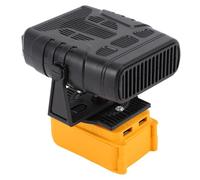 Leftwei Car Heater, 200W Rotating Portable Space Heater, 2 Level Adjustable with 2 USB Outputs & Silent Operation, Ideal for Fast Windshield Defrost & All Vehicles