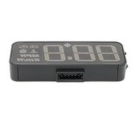 Leftwei Car HUD Display with 3D Reflection Technology for Accurate Speed Monitoring in Vehicles, Black, Plug and Play, Suitable for OBD II Models After 2008
