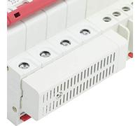 Leftwei Circuit Breaker Box, 4P Din Rail DZ47LE?63 for Garage for Out Buildings for Home Automatic switch