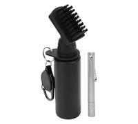 Leftwei Club Groove Sharpener Tool and Water Brush Combo for Effective Club Cleaning and Performance Enhancement in Golf (Silver)