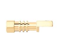 Leftwei Copper Welding Adapt with 10mm Clamping Hole for Auto Body Repair | Excellent Conductivity,3.94in Length,Flat Head Threaded Connection,Hex Locking Head for Mechanics