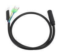 Leftwei Electric Bike Motor Extension Cable Durable 9 Pin Conversion Line for Hub Motor 66cm