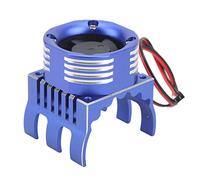 Leftwei ESC Motor with Light Cooling, Aluminum Alloy Plastic RC Cooling Fan 42mm for 1515, Strong Wind High Speed Design for Efficient Motor Temperature Control (Blue)