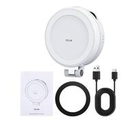 Leftwei FD-04 Magnetic Selfie Light, Portable LED Fill Light for Phone Photography, 360° Rotatable & Adjustable Brightness, Perfect for Content Creators (White)