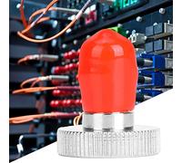 Leftwei Fiber Optic ST Adapter, Reliable Optical Power Meter Connector for Testing, Easy to Use, 1 X Metal Unit