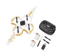 Leftwei Flying Sword 2.4G Signal RC Airplane for Kids Adults, Gesture Control Remote Control Flying Sword Stunt Flip Capability Stunt Plane Toy Four Fan Structure Gifts for Kids (Dual Batteries)