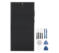 Leftwei For S22 Ultra European Phone Screen Replacement, 6.8" OLED Display Digitizer Assembly with Frame | Includes Fingerprint Sensor & Repair Tool Kit | Touch Screen For Broken/Cracked