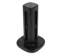 Leftwei Game Console Charger Stand, Magnetic Charging Dock for 2 with Adjustable RGB Lighting and Fast Charging, 4 in 1 Design with LED Indicators, Ideal for Multiplayer Gaming
