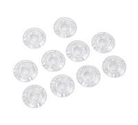 Leftwei Guitar Effect Pedal Footswitch Topper Clear, Durable ABS Plastic, Enhances Comfort for Guitarists, 10Pcs, 25mm/10mm Size