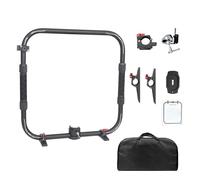 Leftwei Handheld Rings Grip, Dual Handlebar Rings, RS3mini RS4mini Grip with Rubber Grips & Quick Deploy Support Legs, Ideal for Enhanced Stability