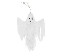 Leftwei Hanging Ghost Decor, Hand Woven Cotton Rope Ghost with Spooky Boho Style, Versatile Hanging Options for Homes, Yards, Shops Wall Art Holiday Door & Window