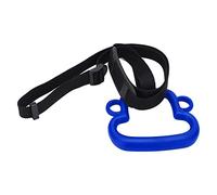 Leftwei Kids Gymnastic Rings, Adjustable Length 80cm 331lb Capacity Exercise Rings, Wear Resistant Rubber Pads, Ideal for Indoor & Outdoor Use (Blue)