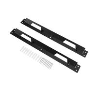 Leftwei Large Metal Tool Box Mounting Brackets Heavy Duty Secure Installation for StackTech Garage Workshop 2PCS