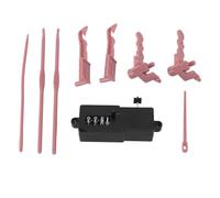 Leftwei Mechanical Knitting Machine Adapter Set 0-999 Row Counter for Sentro and Similar Machines, No Battery Needed, Portable Crafting Tool for Yarn Projects (Type 1)