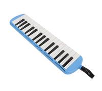 Leftwei Melodica 32 Key Student Musical Instrument for Kids Beginners Excellent Sound Quality ABC ABS (Blue)