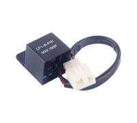 Leftwei Motorcycles LED Turn Signal Blinker Relay Fix, Hyper Flashing No Load Resistor Needed Relay, Plug Play with Fix Design, Ideal for Motorcycles