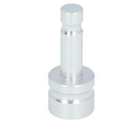 Leftwei Prism Adapter, Aluminum Alloy Survey Pole Adapter, Compact Lightweight GNSS with Standard Thread, Ideal for GPS RTK Total Station Base Centering Rod
