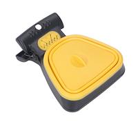 Leftwei Pup Poop Scoop with Storage Bag Expandable Portable Dog Waste Cleaner for All Messes People On The Go Size 7.1 X 5.7in Plastic (Large Yellow)
