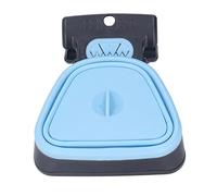 Leftwei Pup Poop Scoop with Storage Bag Expandable Portable Dog Waste Cleaner for All Messes People On The Go Size 7.1 X 5.7in Plastic (Blue)