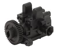 Leftwei Rear Differential Gear Set, Plastic Steel Anti Wear Rustproof RC Gear Box Diff Set with Smooth Quiet Transmission, Ideal for ZD Racing 1/16 S16 EX16 16426 2011 RC Car