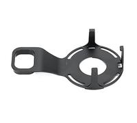 Leftwei Speaker Wall Mount Holder for Dot 2nd Generation, Secure Charging and Space-Saving Design, Perfect for Living Room and Kitchen, ABS Material (Black)