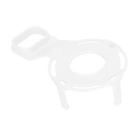 Leftwei Speaker Wall Mount Holder for Dot 2nd Generation, Secure Charging and Space-Saving Design, Perfect for Living Room and Kitchen, ABS Material (White)