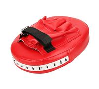 Leftwei Taekwondo Target Pad - Boxing Training Equipment for Kids and Adults - Flexible Shock Absorption - 9.4x7.9x2in - Black/Red (Red)