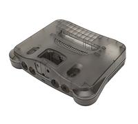 Leftwei Translucent Black Retro Video Game Console Case Practical Replacement Kit for N64, Essential for Gamers