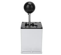 Leftwei USB H Gear Shifter for ETS ATS WRC Games Durable and Responsive PC Simulator Shifter Aluminium Alloy 1 Unit